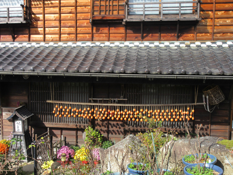 Persimmons in Magome