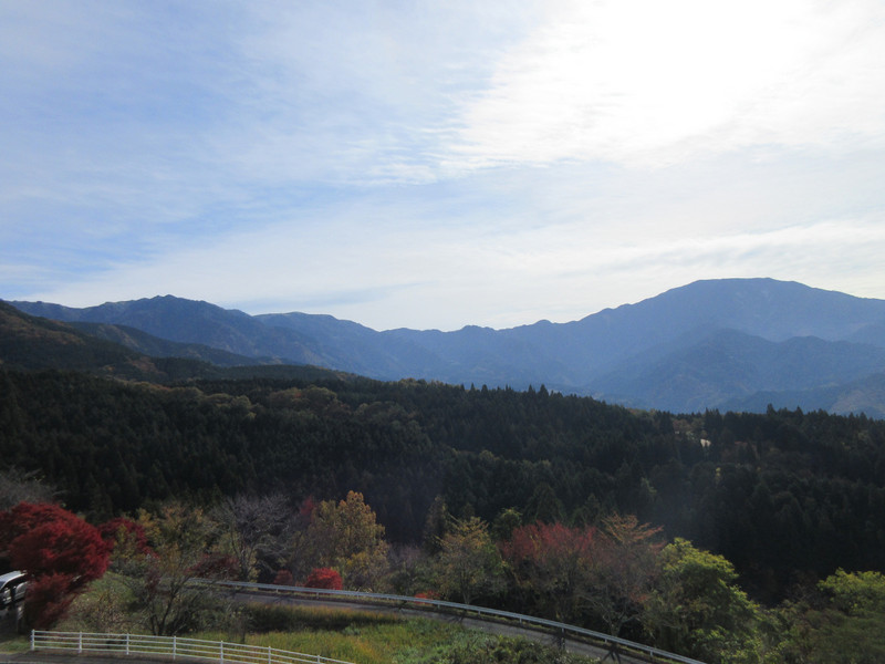 View of Mountains from Magome