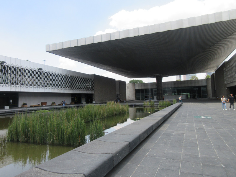 Courtyard of the National Museum of Anthropology