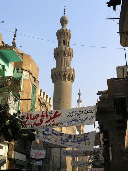 Electioneering in the backstreets of Islamic Cairo