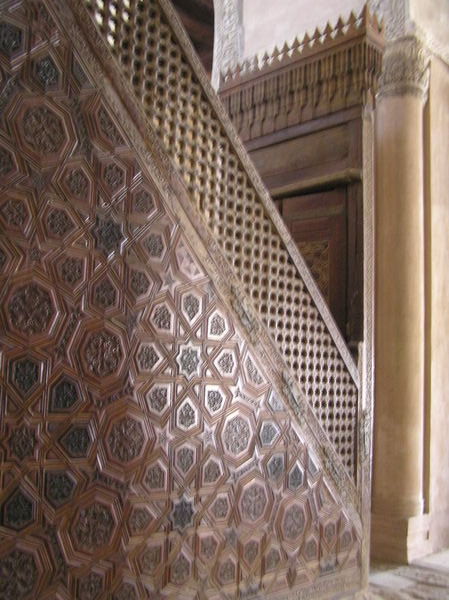 Detail of Mosque Ibn Tulun in Islamic Cairo