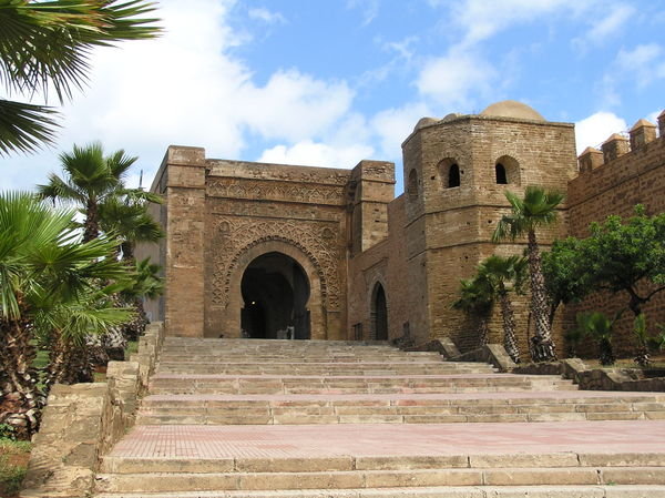 Bab Oudaia gate to the Kasbah