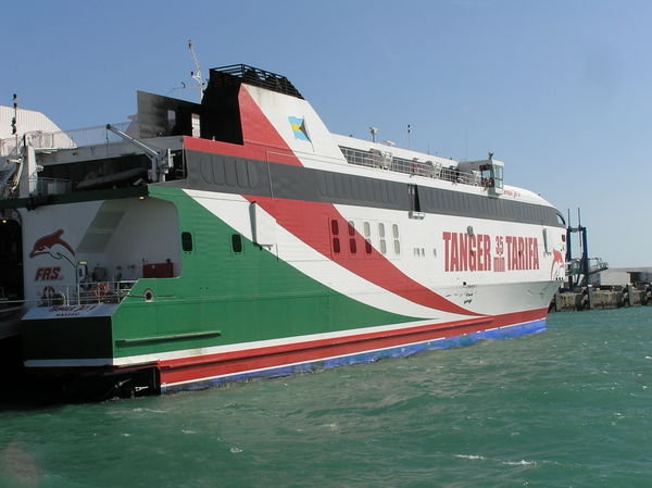 Ferry from Tangier to Tarifa