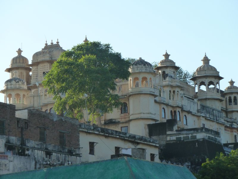 View of the City Palace from Kankarwa Haveli