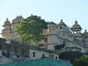 View of the City Palace from Kankarwa Haveli