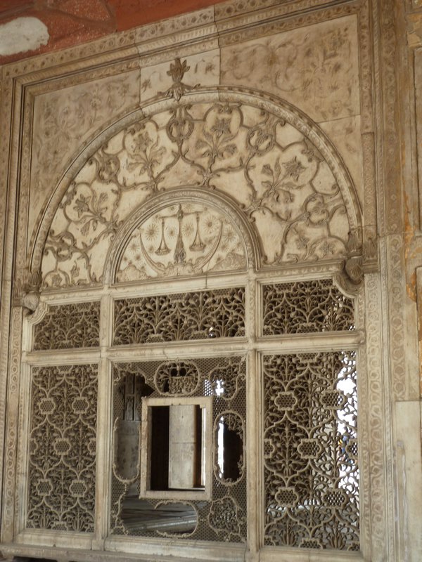 Red Fort detail