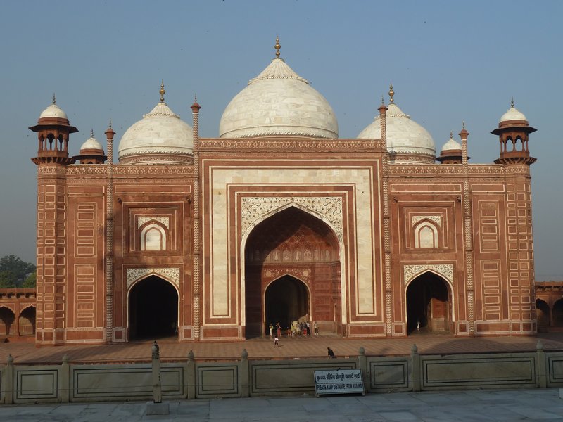 Jawab at Taj Mahal