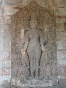 Temple detail at Parvati Temple