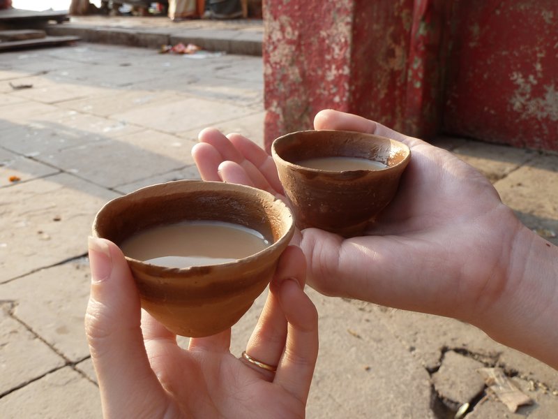 Chai at the ghat