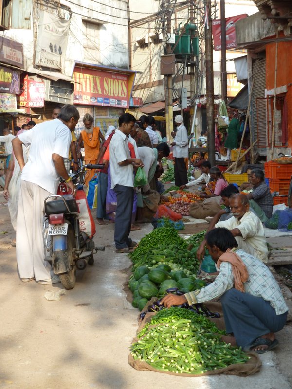 Varanasi vegetable seller