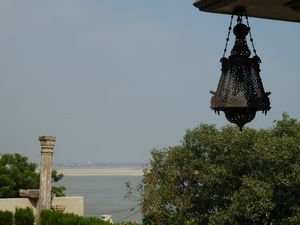 View of the Ganges from Ganges View Hotel