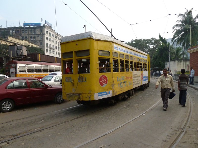 Streetcar in Kolkata