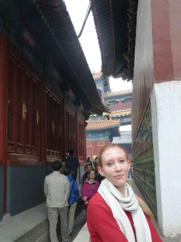 Jennifer at the Lama Temple