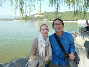 Jennifer and Clement at Summer Palace