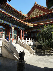 Detail of temple at Summer Palace