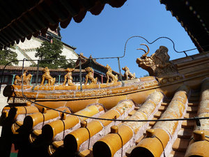 Detail of roof at Summer Palace