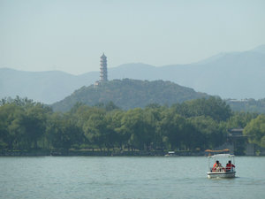 View of pagoda from Kunming Lake
