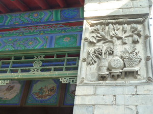 Temple of Eight Immortals detail