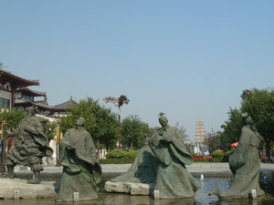 Statues of Great Sages in Xi'an