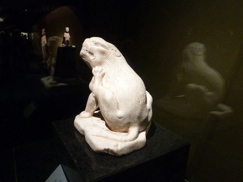 Tang Dynasty Stone Lion 