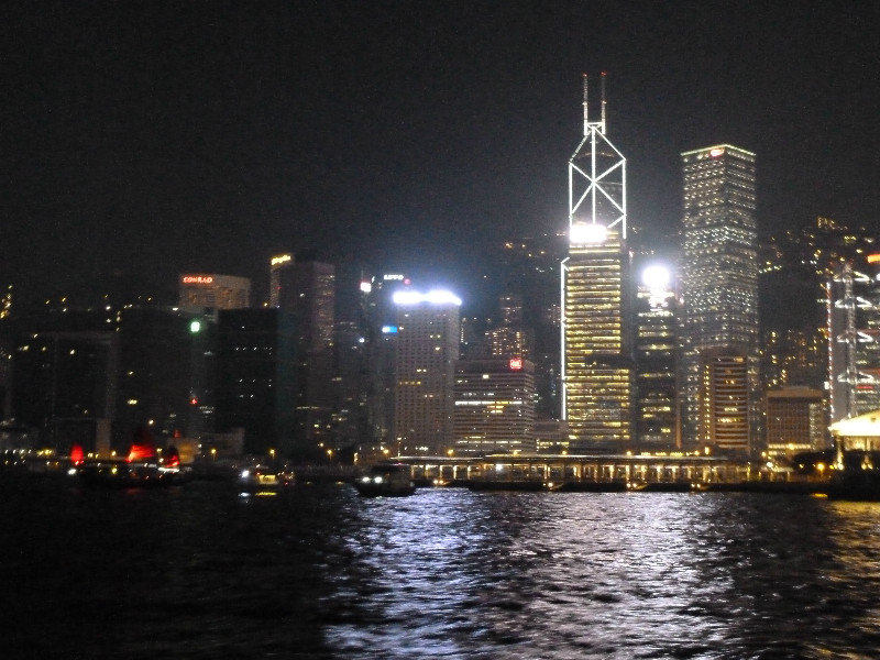 Hong Kong Island from the Star Ferry 