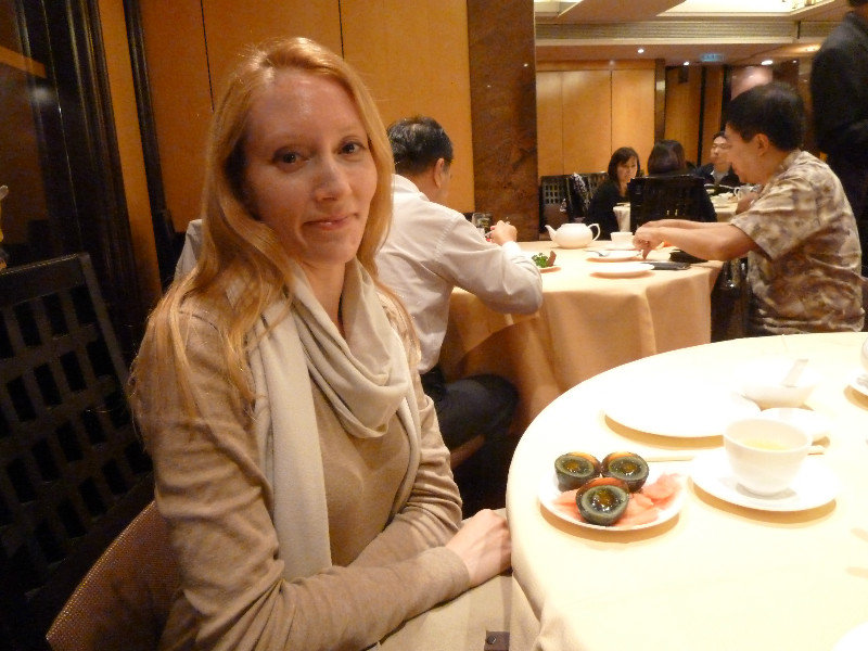 Jennifer at Yung Kee Restaurant