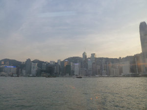 View of Hong Kong Island from the Star Ferry