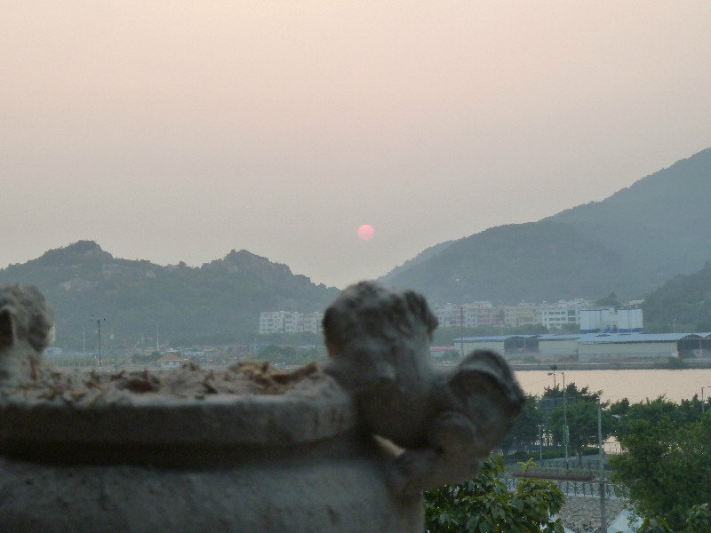 Sunset view from A-Ma Temple