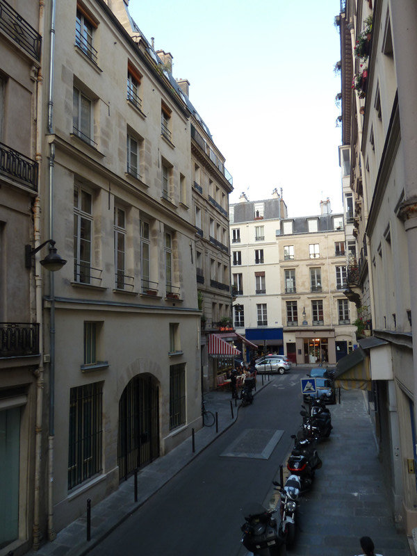 View from room at Hôtel de Nesle
