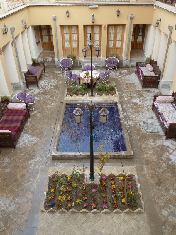 Courtyard of Sunrise Traditional Hotel