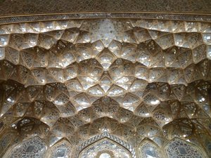 Ceiling at Chehel Sutoon Palace