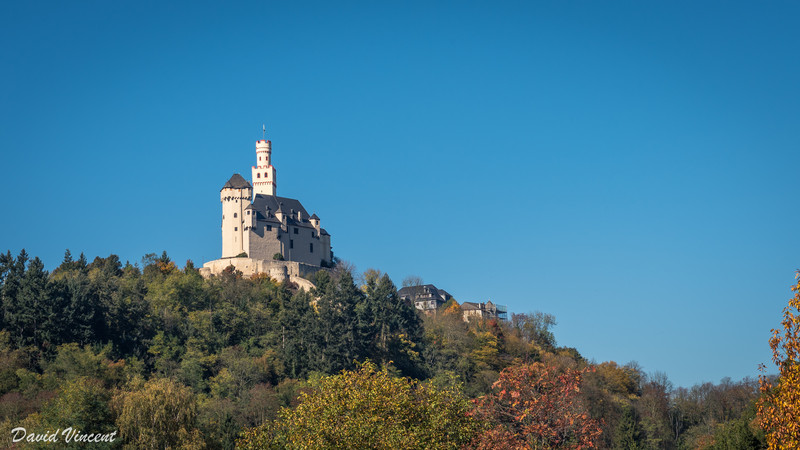 Castle overlooking the Rhine