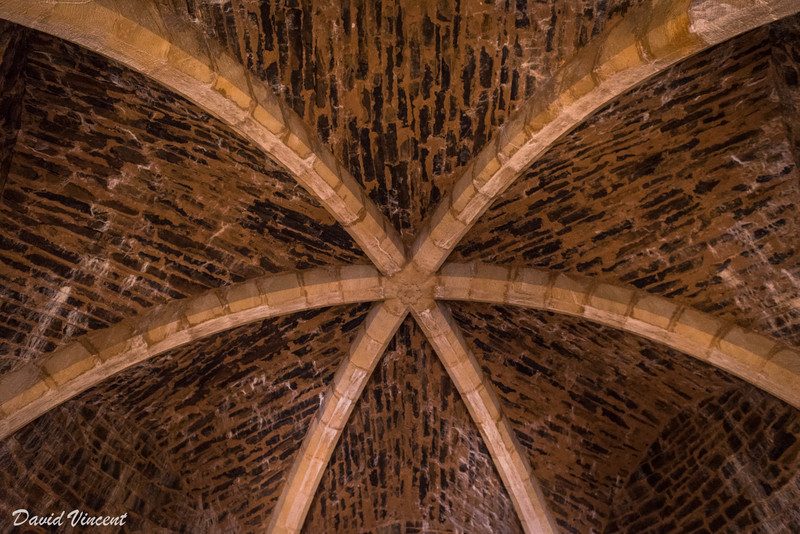 Roof of a chamber in the main tower
