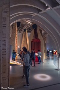 Inside the Cite du Vin museum