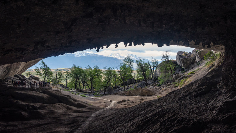 View from the Milodon Cave