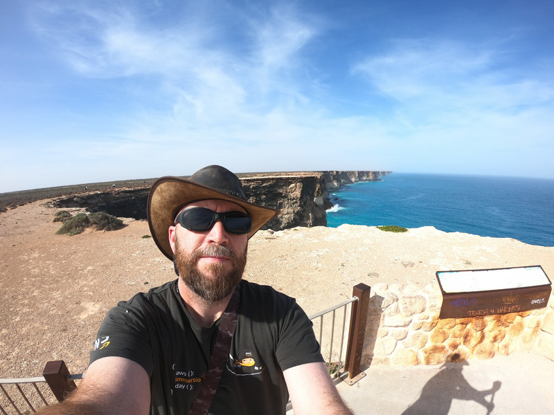 By the cliffs of the Great Australian Bight