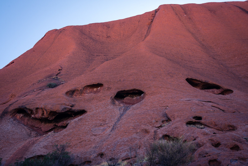 Southern side of Uluru