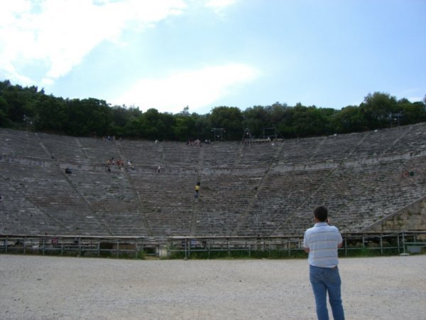The theatre at Epidavros