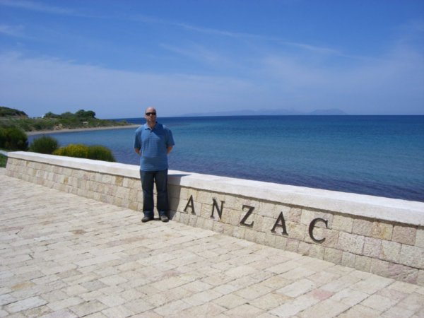 Me at Anzac Cove