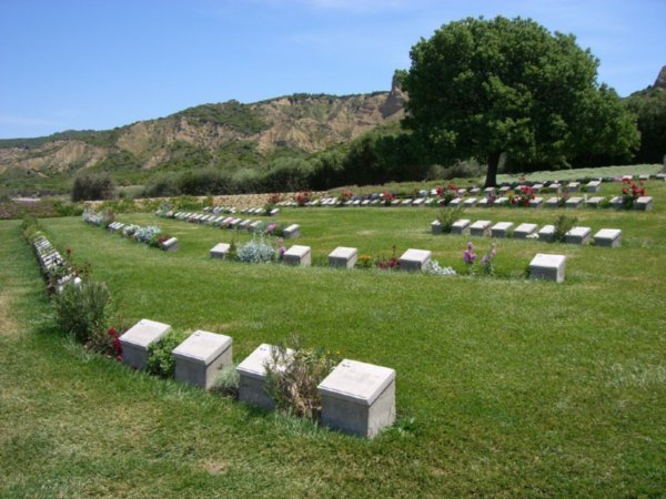 The cemetery at Ari Burnu