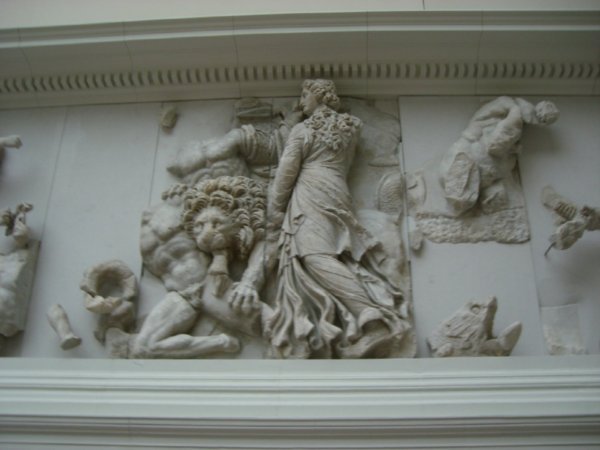 Part of the relief of the Alter of Zeus