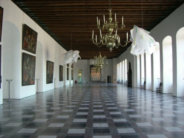 The Banquet Hall of Kronborg Castle