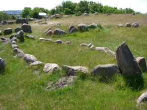 Another grave at Lindholm HÃ¸je