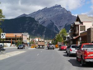 Banff main street