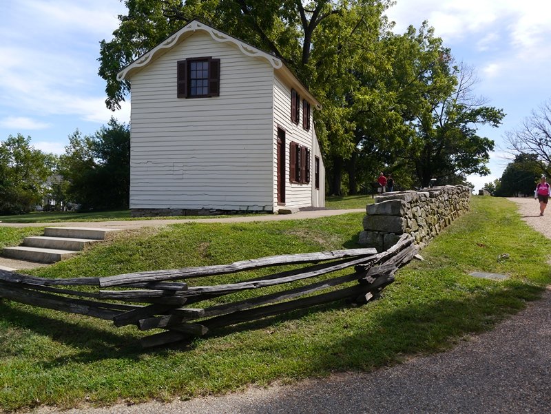 House on Fredericksburg battlefield