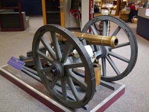 Cannon in the museum