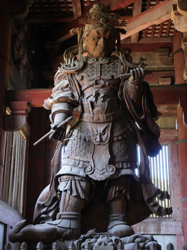 Another statue within the Daibutsuden