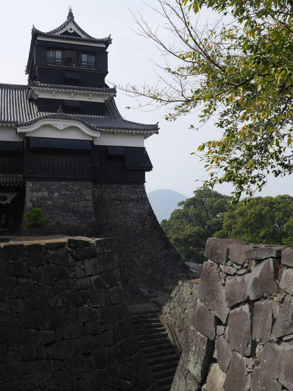 At Kumamoto Castle