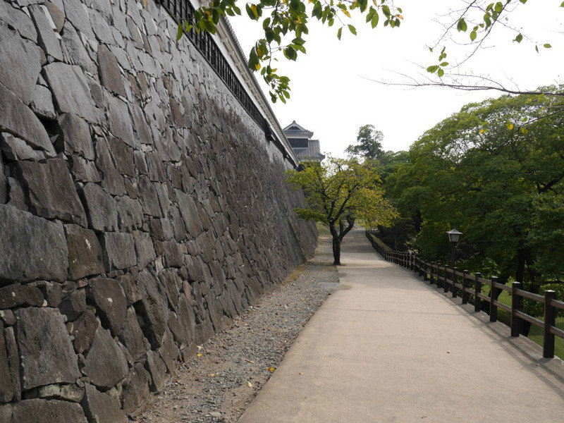 At Kumamoto Castle