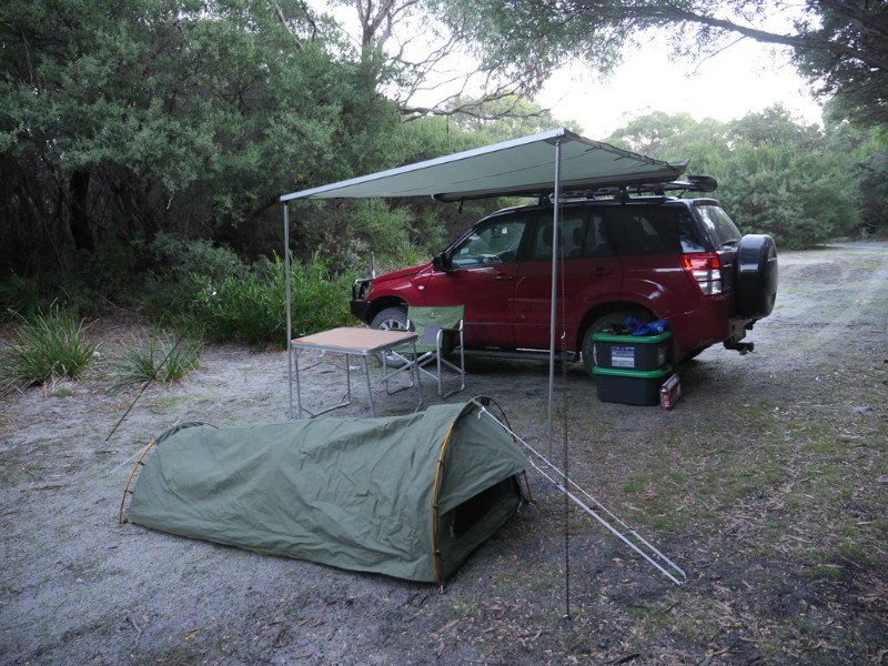 Camping at Prickly Wattle campground